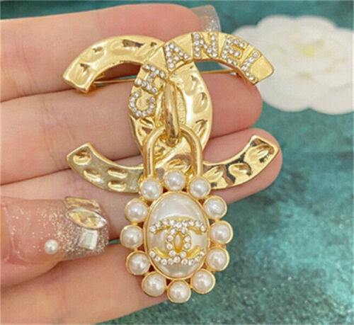 Flower Lady Enamel Charm Jewellery Crystal Brooch Pin Rhinestone Pearls Corsage - Picture 25 of 100