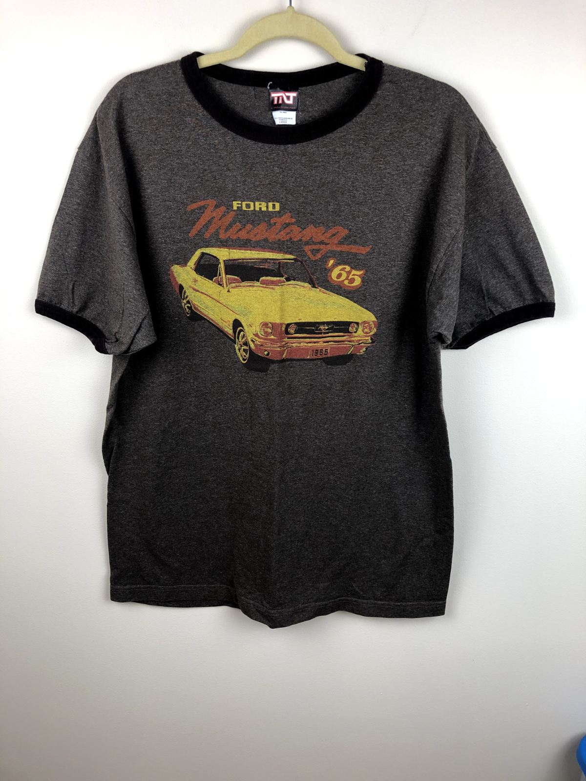 PONY TNT by Trau & Loevner T shirt Ford Mustang 1965 Ringer