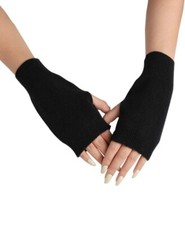womans fingerless gloves Pair