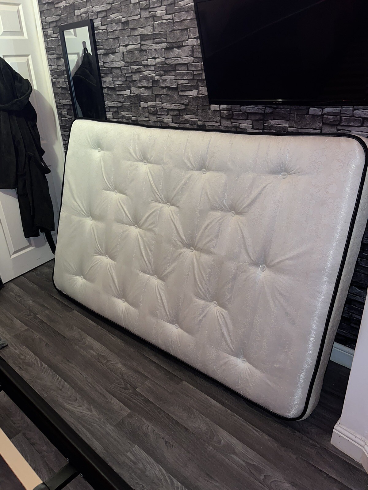 Enzo Italian Modern Small Double Bed eBay