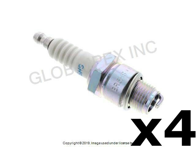 PORSCHE 356A/B/C/SC 912 1956-1969 Spark Plug - NGK BR6HS 3922 Set of 4