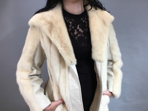 Mink Coat / Jacket SZ M - Picture 4 of 14