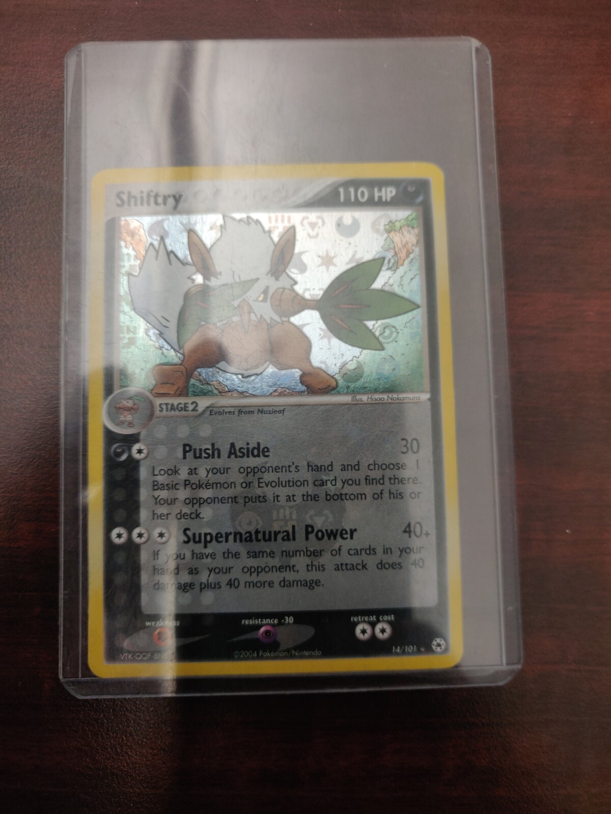 PSA 10 Shiftry #068 Swirl holo Undone Seal Japanese Pokemon Card 1st Edition