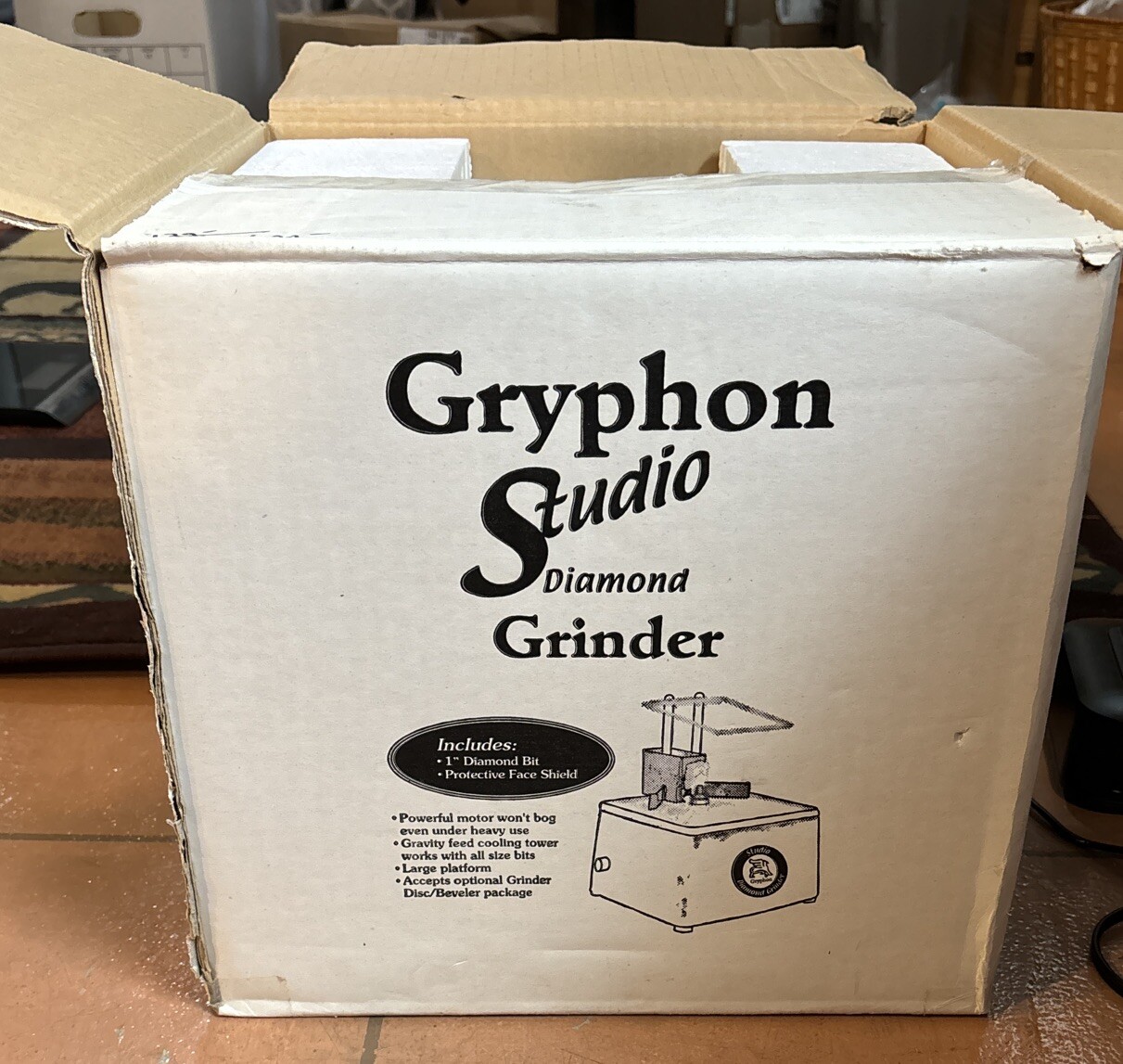 Gryphon Studio Grinder Diamond Stained Glass Grinder Lapidary eBay