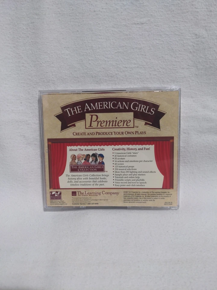 The American Girls - Premiere (CD-ROM, 1997) - Image 2 of 4