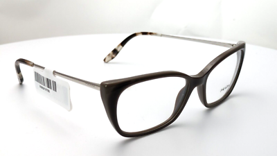 Prada PR 14XV 03C101 Brown Cat Eye Womens Eyeglasses 54mm | eBay
