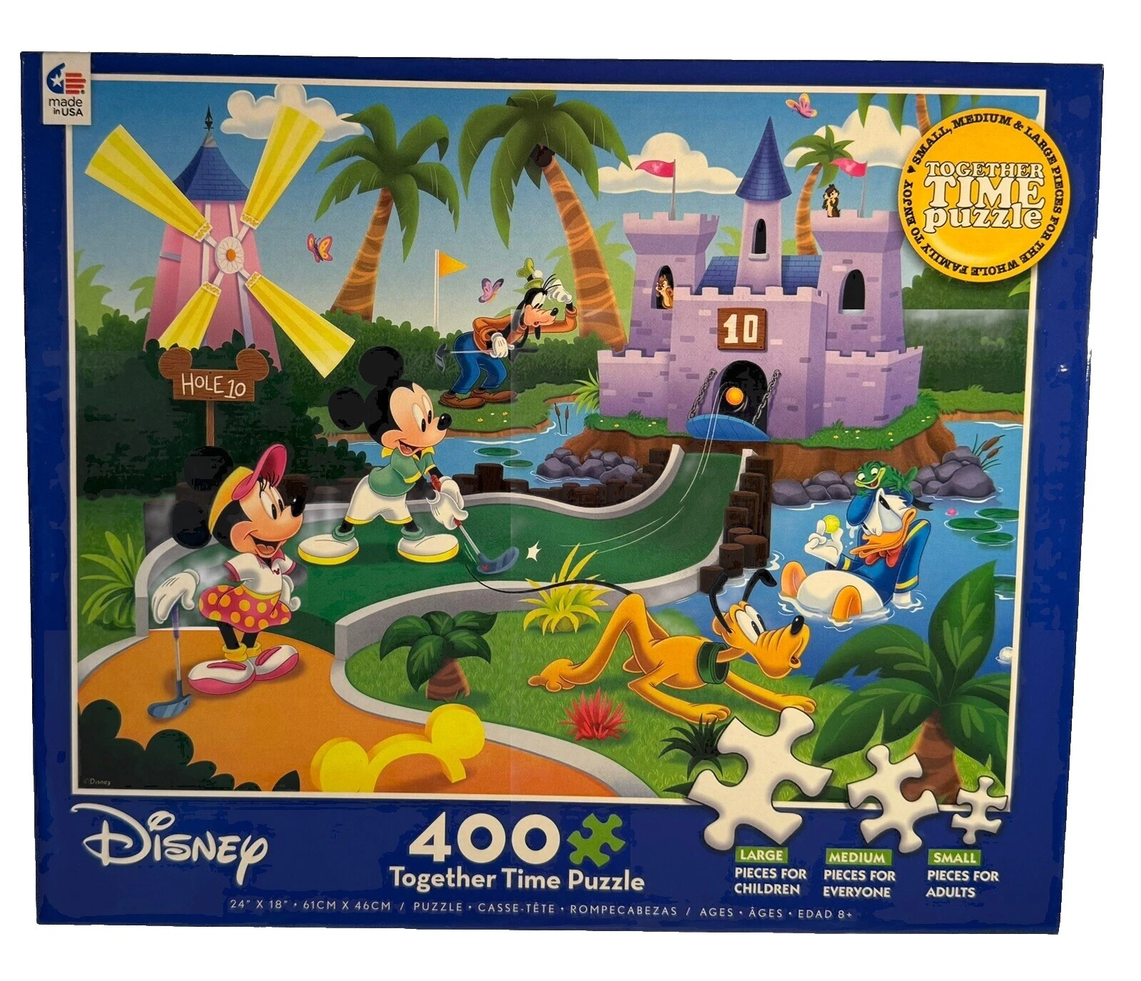 Mickey Mouse & Friends Ceaco Cardboard Puzzles