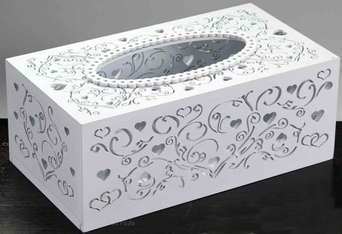 Scatola Porta Fazzoletti In Vetro Elegante - Design Moderno Per Bagno, Camera E Salotto