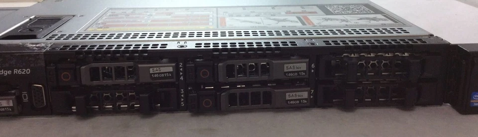 Dell PowerEdge R620 ST:7Y0BSV1 RAM 48GB (6X8GB) ECC DDR3 Intel E5-2640 2.5Ghz - Image 4 of 4