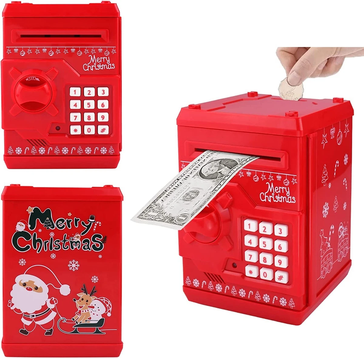 Electronic Piggy Bank Kids Coin Bank With Code, Electronic Money Banks  Money Box For Kids,kids Safe Bank