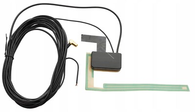 DAB Scheibenantenne aktiv SMB Verstärker Antenne Auto digital Innenmontage