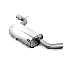 FOX Sportauspuff Edelstahl Mittelschalldämpfer VW Scirocco 13 1.4l TSI  2.0l TDI