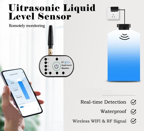 Tuya Smart Life App-Controlled Water & Oil Tank Level Sensor - Easy Install - Picture 4 of 11
