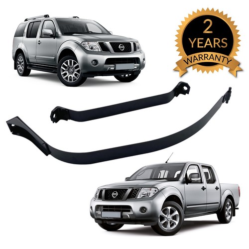 FUEL TANK SUPPORT STRAP X2 FITS NISSAN NAVARA D40 PATHFINDER R51 2.5