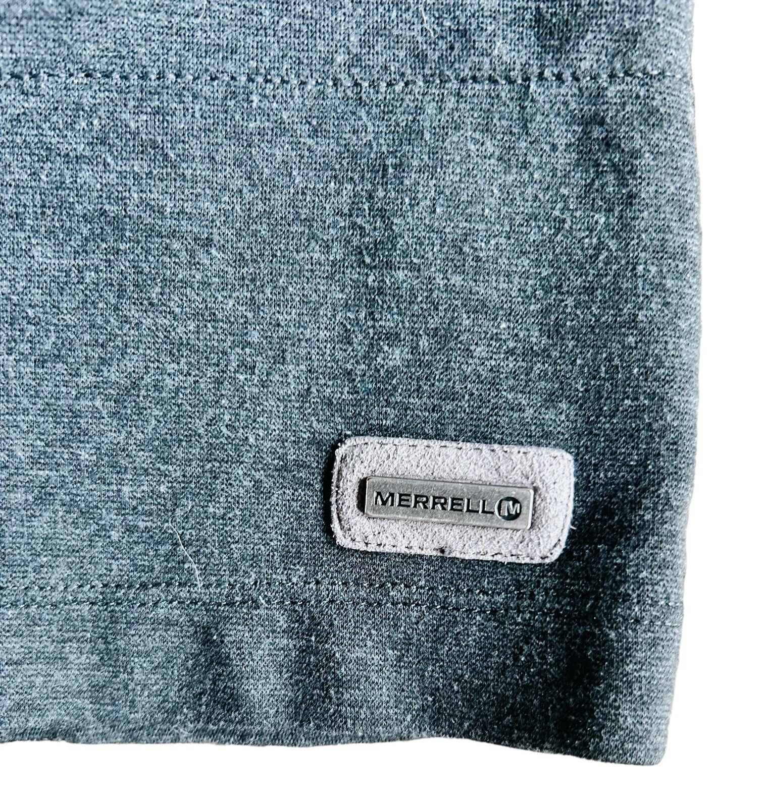 merrell pullover long sleeve elbow pads pockets sweater