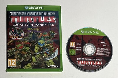 Teenage Mutant Ninja Turtles Mutants In Manhattan Microsoft Xbox One OVP PAL