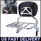 Passenger Backrest Sissy bar / Docking Hardware Kit For Harley Touring FLT 97 08