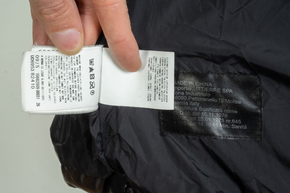 S Ladies Just Roberto Cavalli Black Puffer Down Quilted Winter