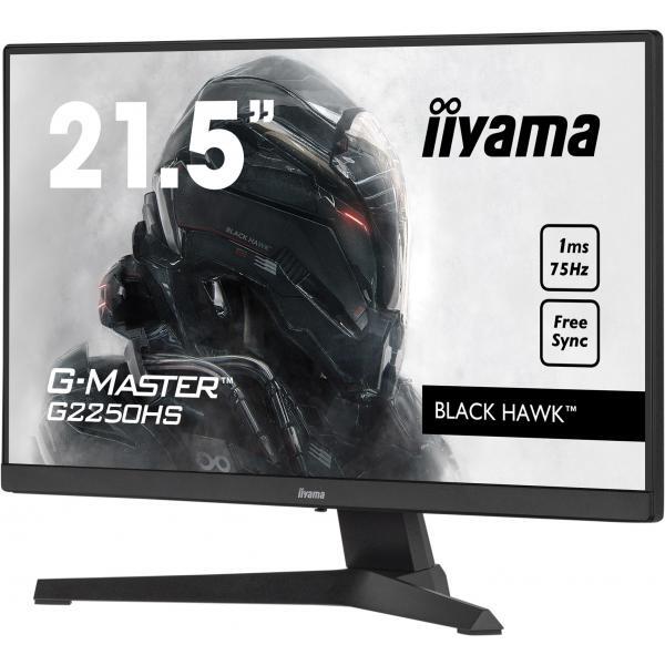 iiyama G-MASTER G2250HS-B1 Monitor PC 54,6 cm (21.5") 1920 x 1080 Pixel Full HD