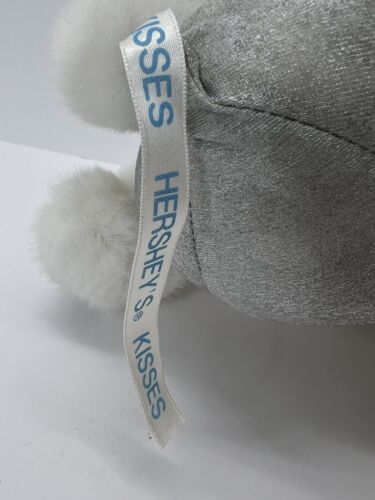 Vintage Applause 1987 Hershey Kiss White Teddy Bear 10" Stuffed Plush Toy - Picture 13 of 14