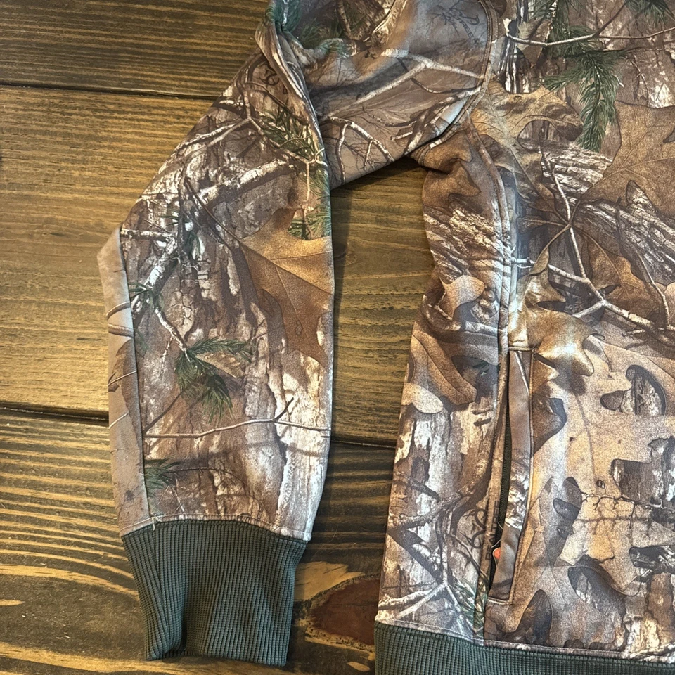 Chaqueta camuflada Under Armour para mujer UA Storm Realtree rosa logotipo “ANTLER” talla M Foto 2 de 4