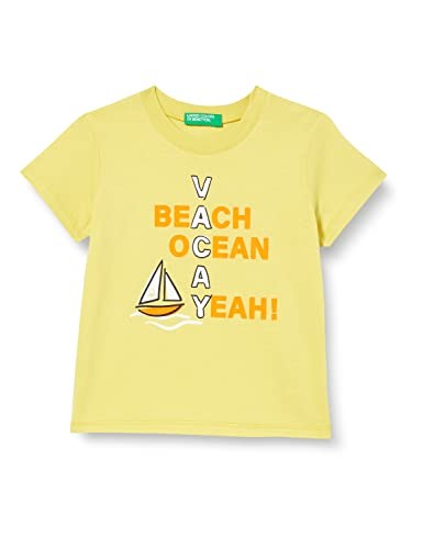 United Colors Of Benetton Jungen T-Shirt Senape 36K GrößE 62-image