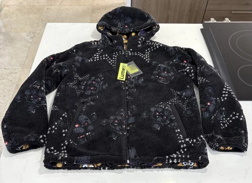 FNAF Rare Reversible Jacket Lumen Theorywear Five Nights at Freddy's Size L NWT image 2