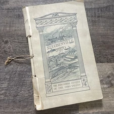 1911 Book Steubenville Ohio The Industrial Center Ohio Valley Jefferson Co. Ohio