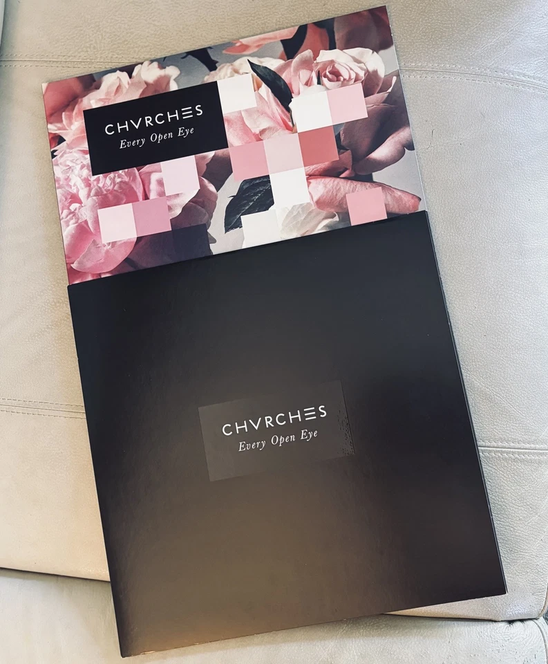 RARE 2015 CHVRCHES Every Open Eye Coke Bottle Clear Vinyl Indie Exclusive Record - Image 3 of 4