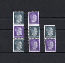 Deutsches Reich Ostland 1941 .  Zusammendrucke, Postfrisch/** S1+S2+S4