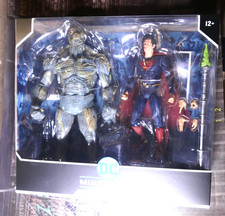 MCFARLANE DC MULTIVERSE BATMAN VS SUPERMAN DAWN OF JUSTICE SUPERMAN VS DOOMSDAY