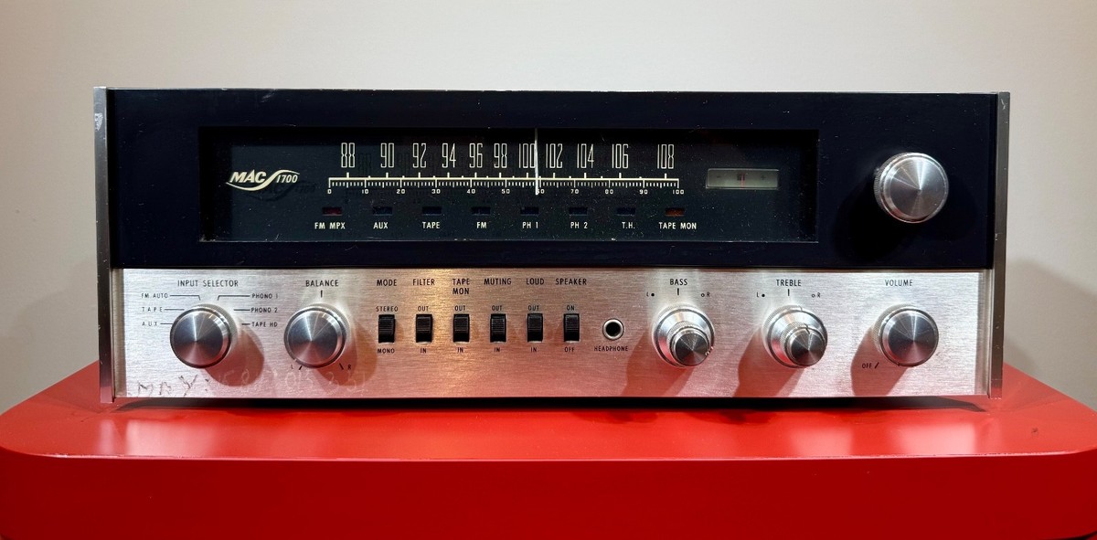 McIntosh MAC 1700 Stereo Receiver for sale online | eBay