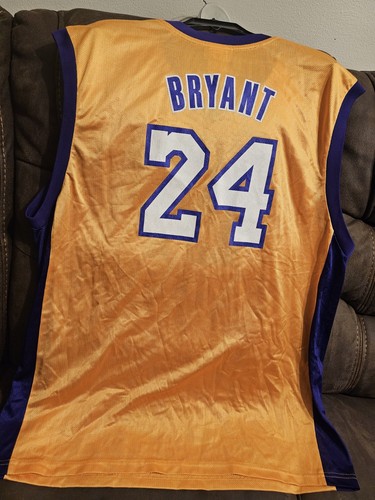 NWT 2012/13 Adidas KOBE BRYANT #24 Screen Printed Lskers Jersey Size 2xl - Picture 2 of 20