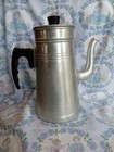 cafetiere ancienne aluminium bakélite le trèfle vesoul