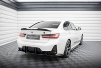 Maxton Design Diffusor Flaps Passend FüR BMW M-Paket G20 / G21 FL Schwarz Hochgl