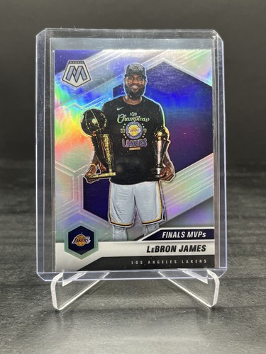 2020-21 Panini Mosaic Basketball LeBron James Finals MVPs Silver #297