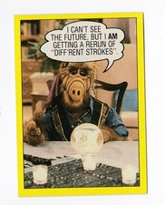 1987 Topps ALF Trading Cards His Life Times 46