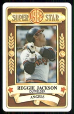 1982 Perma-Graphics Super Star Credit Cards #150-SS8220 Reggie Jackson