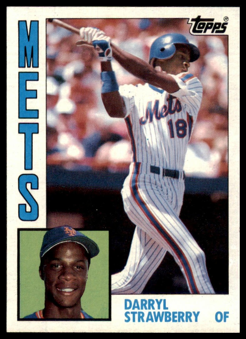 1984 Topps Darryl Strawberry #182 Rookie NrMint+ Combine Shipping