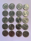 1990-1999 P D Kennedy Half Dollar Full Decade Set Run 20 Coins Circulated N 90
