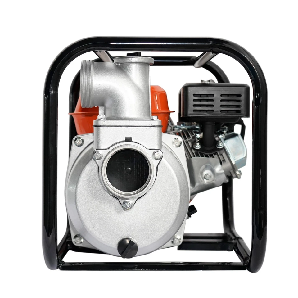 4 Stroke 7.5HP 3" Gasoline Water Pump Portable Gas-Powered Semi-Trash Water Pump - Image 4 of 4