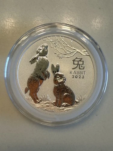 Photo of a 2023-P Australian Silver Lunar 1 oz from an eBay listing that sold on Jun 18, 2026