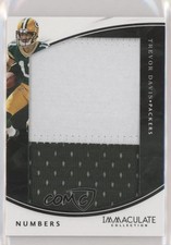 2016 Panini Immaculate Immaculate Numbers 7/50 Trevor Davis #TD 1s8