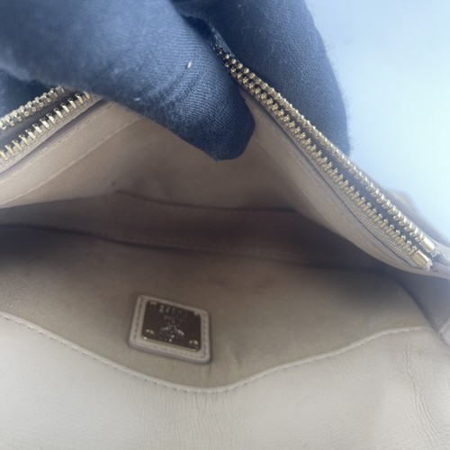 MCM Beige Rabbit Chain Shoulder Bag - Picture 8 of 9