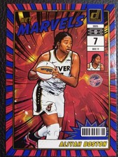 2025 PANINI DONRUSS WNBA ALIYAH BOSTON NET MARVELS BLUE PRESS PROOF#10