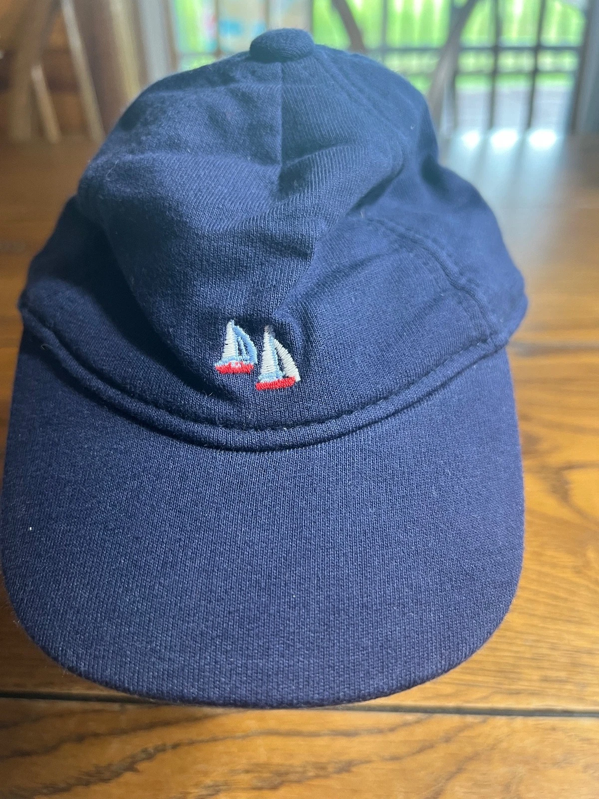 NWT Janie and Jack Color Theory Sailboat Baseball Cap Boys Hat Size 0-3 Months