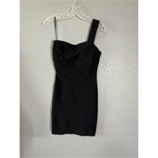 Ruby rox Black One Shoulder Bodycon Cocktail Dress Women's Size 5 Elegant