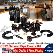 CST2 General Pipe Cleaner Cold-Shot Pipe Freeze Kit Freeze Pipes From 1/8" to 2"