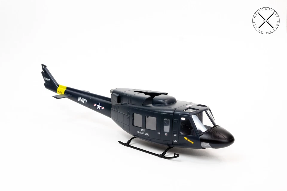 Rumpfset Bell 212 UH-1N Guadalcanal 120/150 Größe Goosky S1, OMP Hobby M1... - Bild 2 von 4
