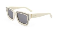 Jimmy Choo Megs/S Ivory 51/21/145 Damen Sonnenbrillen